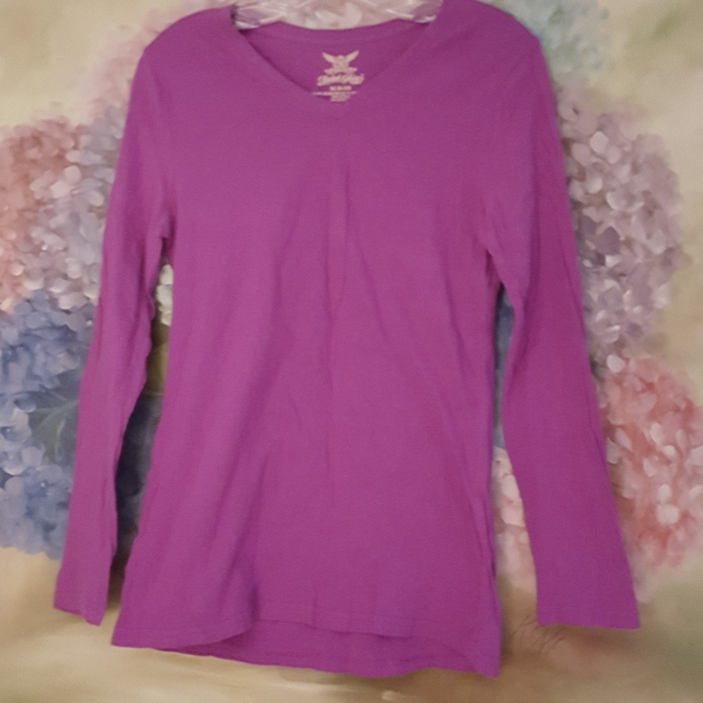Faded Glory Long Sleeve Shirt Womens M